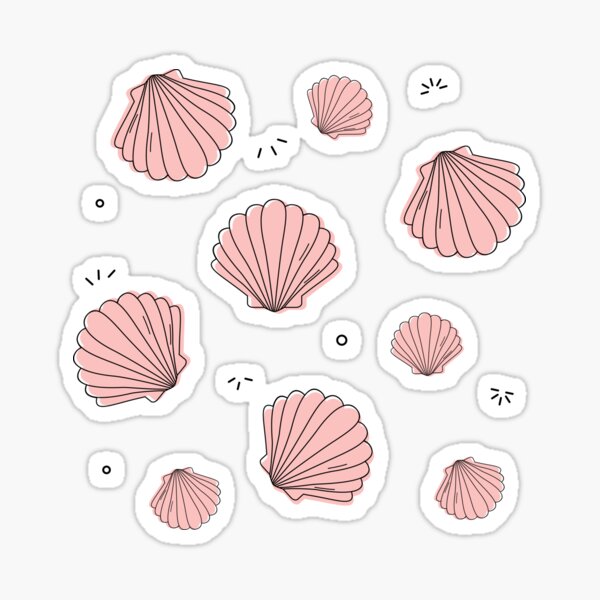 Sea shell Sticker