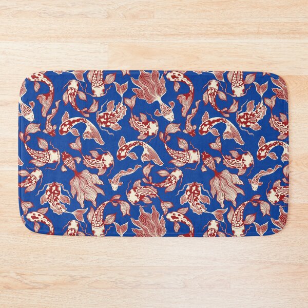 Item preview, Koi Fish Pattern | on Blue designed and sold by simpleones.