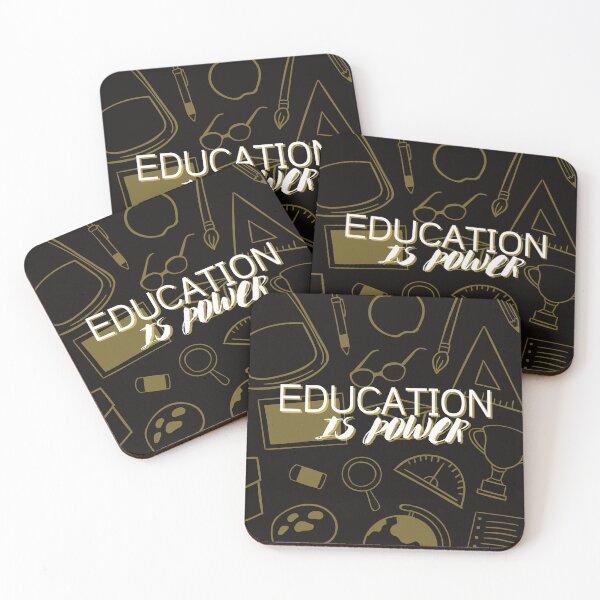 Item preview, EDUCATION  IS  POWER designed and sold by motivationhood.