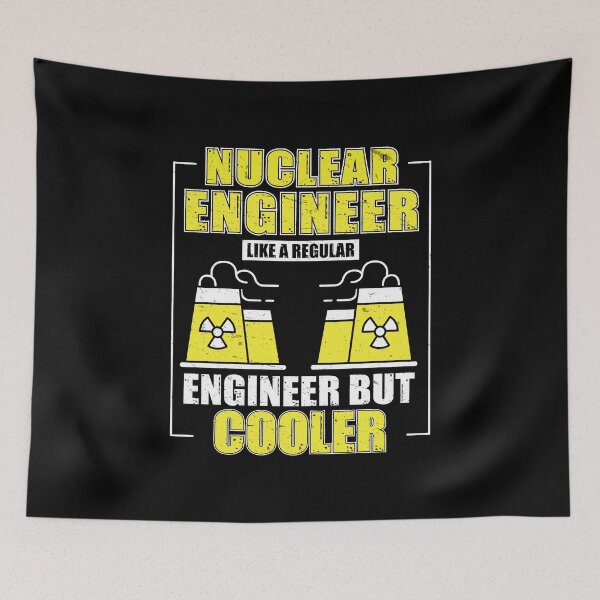 Item preview, Nuclear Engineer Like A Regular Engineer  Funny Radiation designed and sold by StrongShirts.