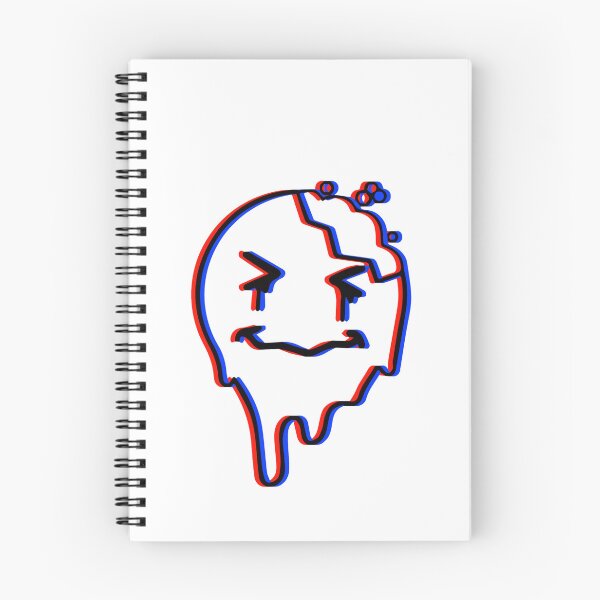 Item preview, Dolor cerebral Melty Smiley Face designed and sold by Abigael Young.