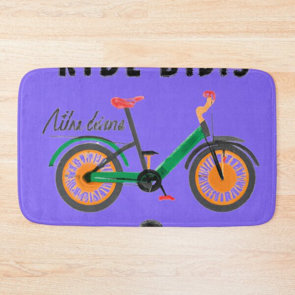 Item preview, The Open Road: A Digital Illustration of a Cyclist designed and sold by majnate.