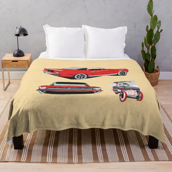 Item preview, "Vintage Speedster: A Watercolor Illustration of a Classic Car" designed and sold by majnate.