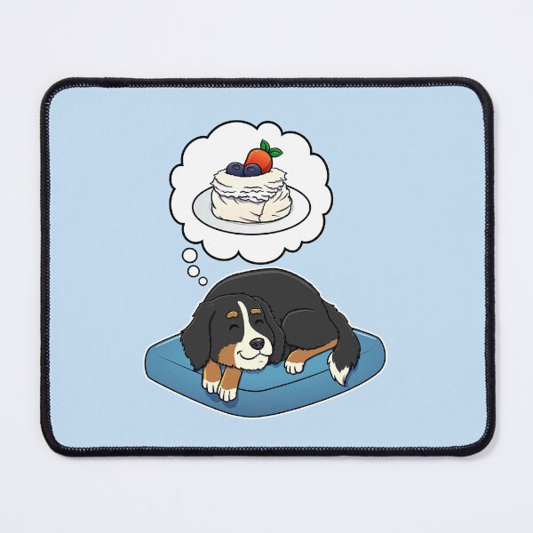 Artikelvorschau, Bernese Mountain Dog dreaming about Pavlova entworfen und verkauft von DoggieDelights.