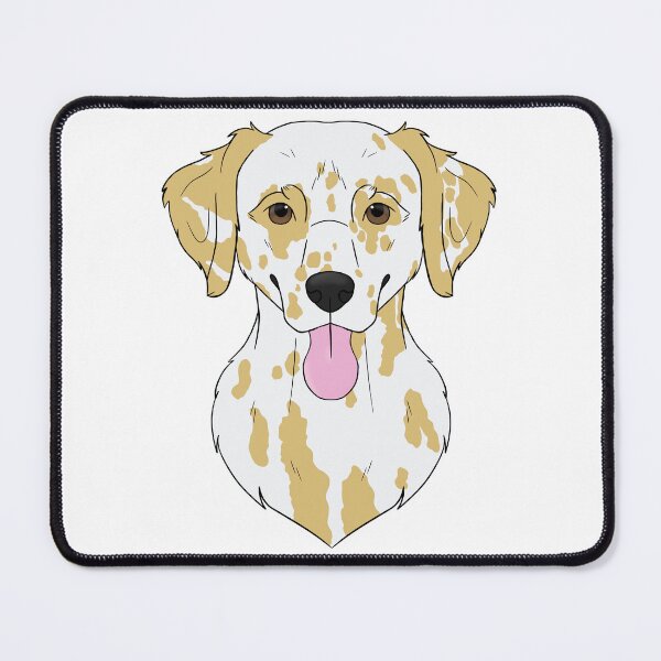 Item preview, Dalmatian - Lemon/Orange spots designed and sold by Cynthiaetal.