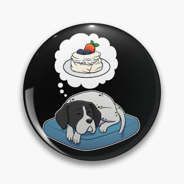 Artikelvorschau, English Pointer dreaming about Pavlova entworfen und verkauft von DoggieDelights.