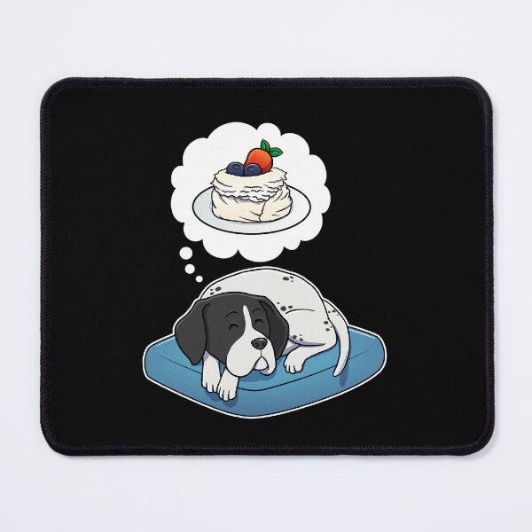 Item preview, English Pointer dreaming about Pavlova designed and sold by DoggieDelights.