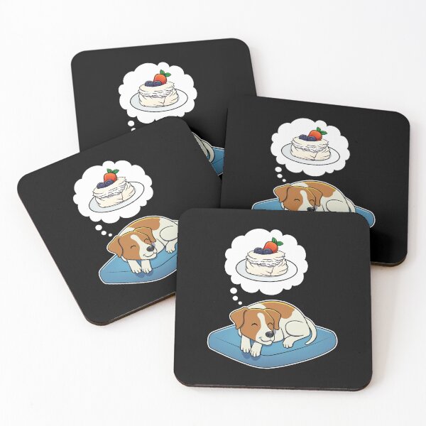 Item preview, Jack Russell Terrier dreaming about Pavlova designed and sold by DoggieDelights.