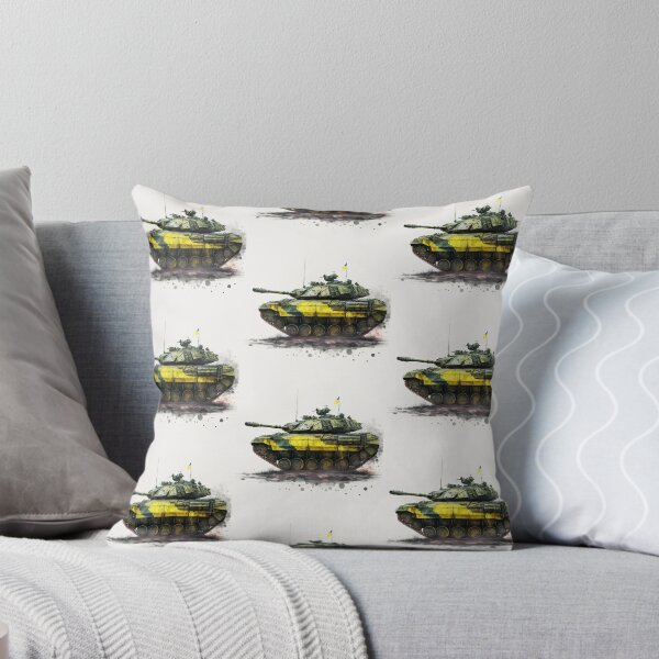 Item preview, El tanque ucraniano con banderas va a la guerra designed and sold by pixeldizajn.
