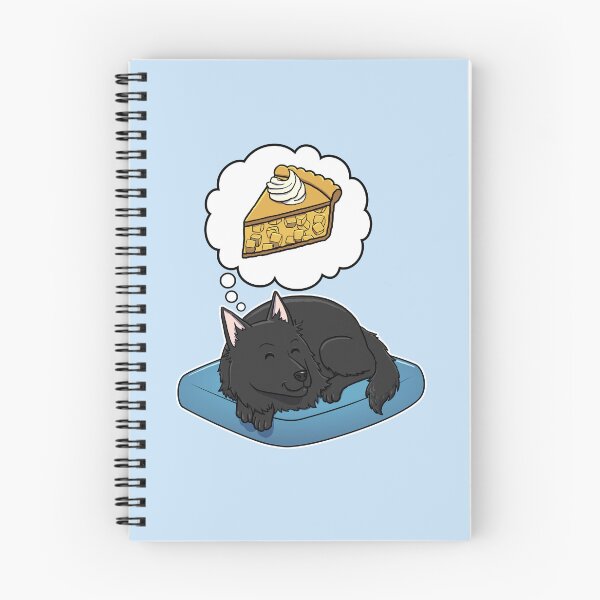 Item preview, Belgian Sheepdog dreaming about Apple Pie designed and sold by DoggieDelights.