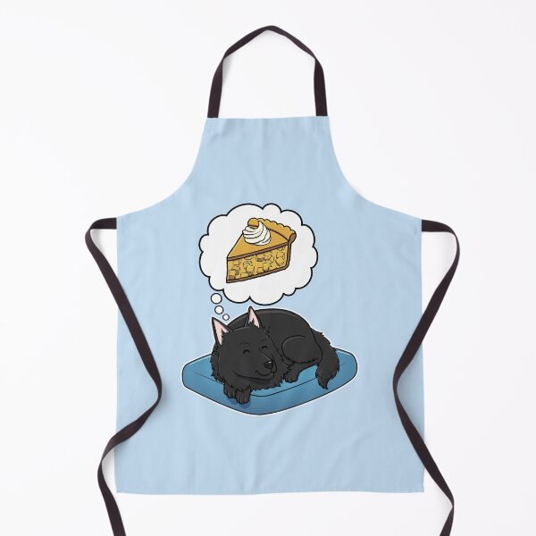 Item preview, Belgian Sheepdog dreaming about Apple Pie designed and sold by DoggieDelights.