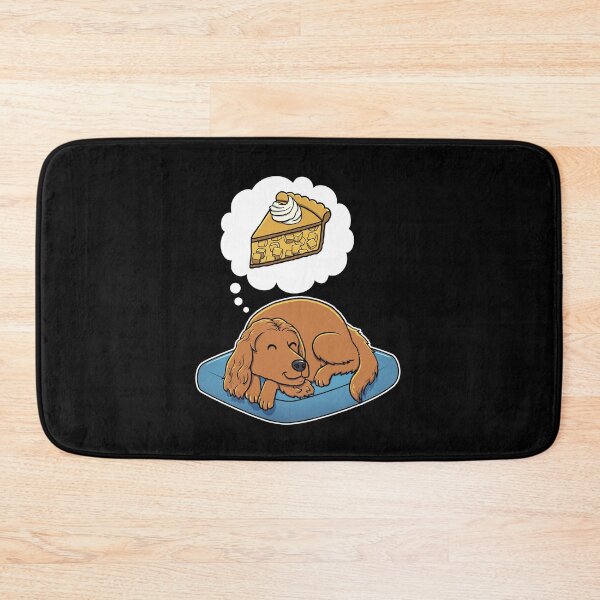 Item preview, English Cocker Spaniel dreaming about Apple Pie designed and sold by DoggieDelights.