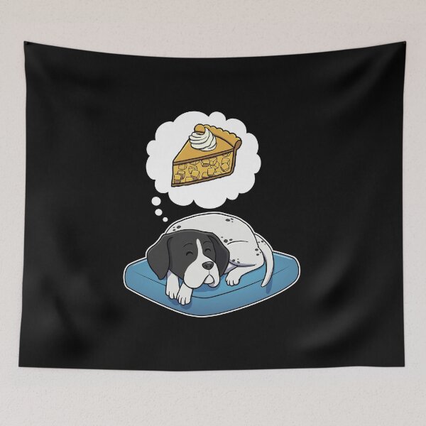Artikelvorschau, English Pointer dreaming about Apple Pie entworfen und verkauft von DoggieDelights.