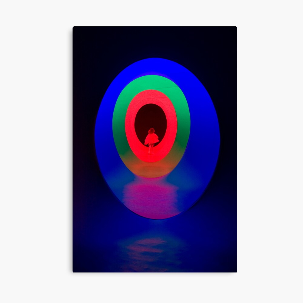 Rainbow Ovals Canvas Print