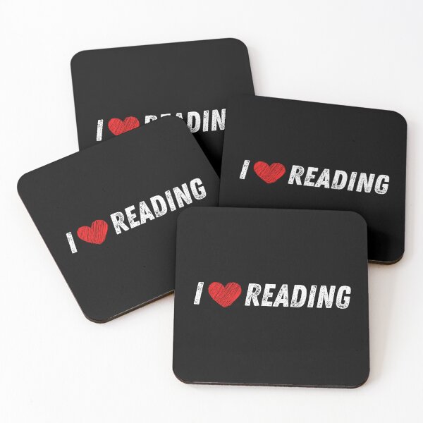 Item preview, i heart reading love designed and sold by TomorrowQuotes.