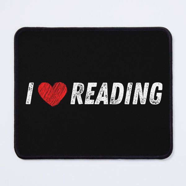 Item preview, i heart reading love designed and sold by TomorrowQuotes.