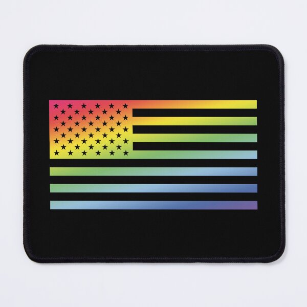 Item preview, Stars And Stripes / Rainbow Flag (America) designed and sold by MrFaulbaum.