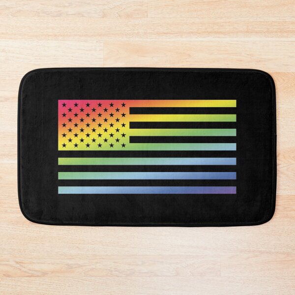 Item preview, Stars And Stripes / Rainbow Flag (America) designed and sold by MrFaulbaum.