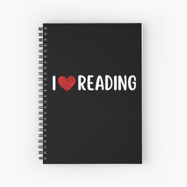 Item preview, i heart reading love designed and sold by TomorrowQuotes.