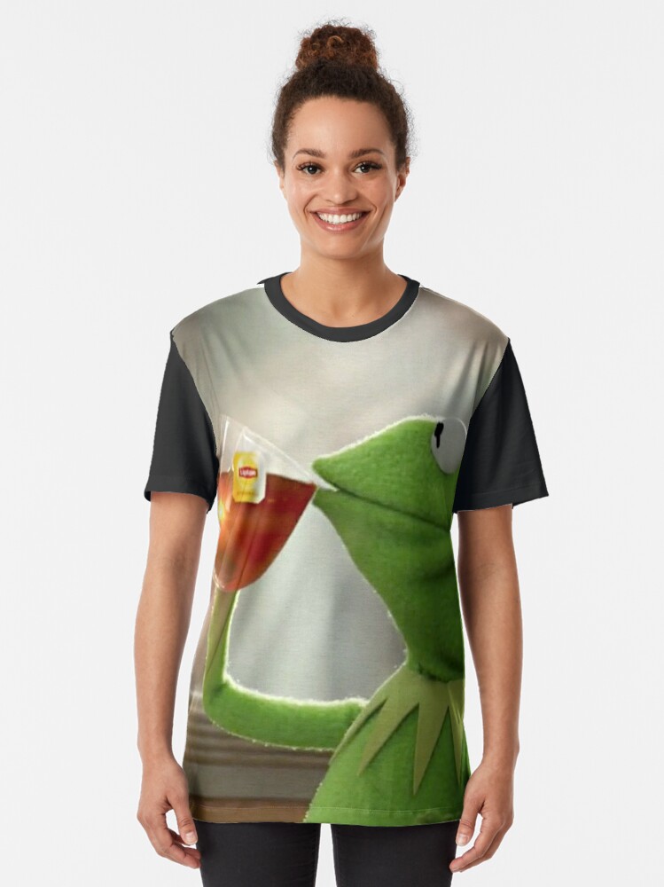 kermit sipping tea shirt