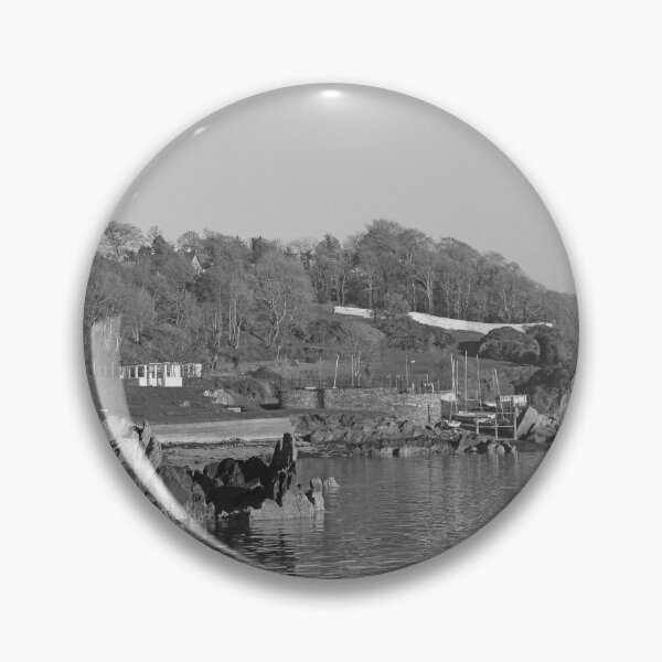 Item preview, Beautiful Moville Coastline Donegal black and white designed and sold by eddiebarronshop.