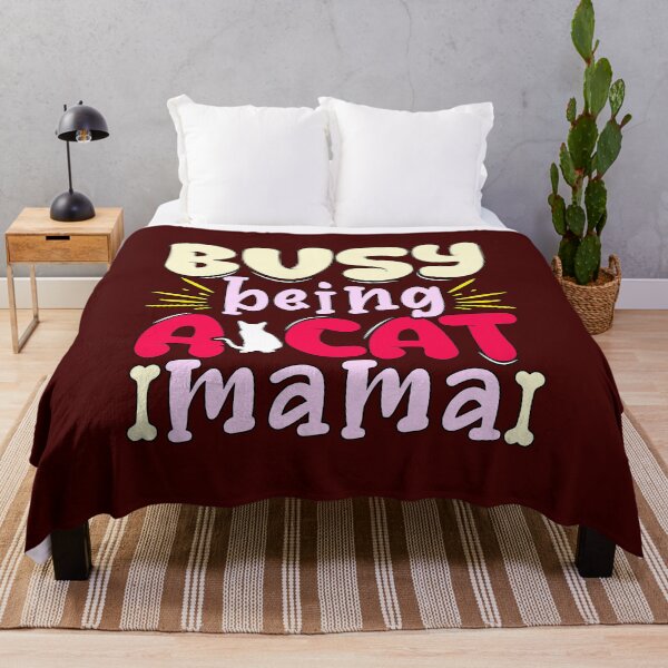 Item preview, Busy Being A Cat Mama designed and sold by TargetBox.
