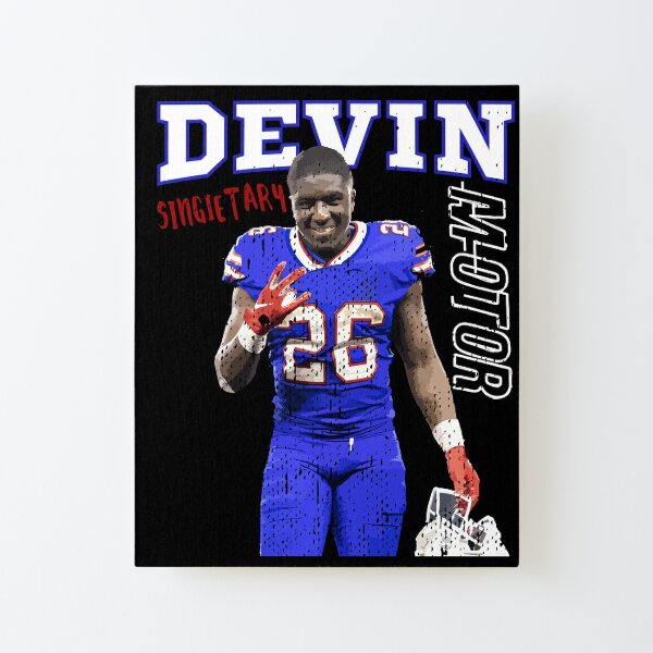 Devin Singletary Poster Buffalo Bills NFL Football Framed 