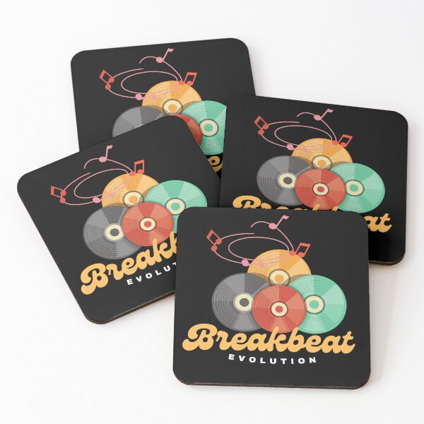 Item preview, BREAKBEAT  - Evolution (gold) designed and sold by Discothreadz.