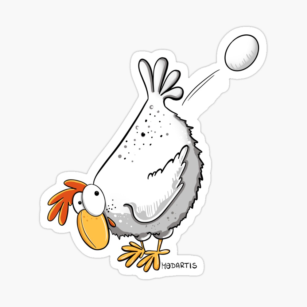 Happy Chicken Lays an Egg | Pin