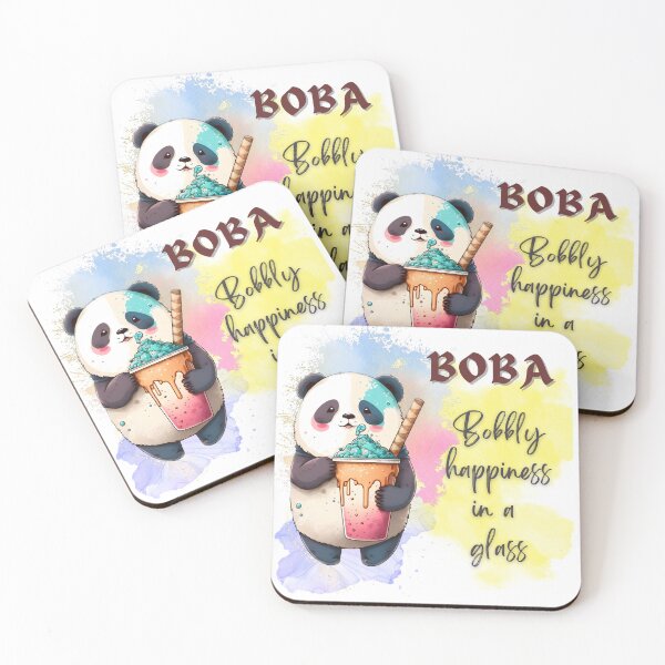 Artikelvorschau, Panda mit BOBA Bubble Tea – es ist Magie und Blasen entworfen und verkauft von Arteartz.