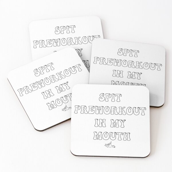 Item preview, spit preworkout in my mouth funny designed and sold by wassim sadiki.