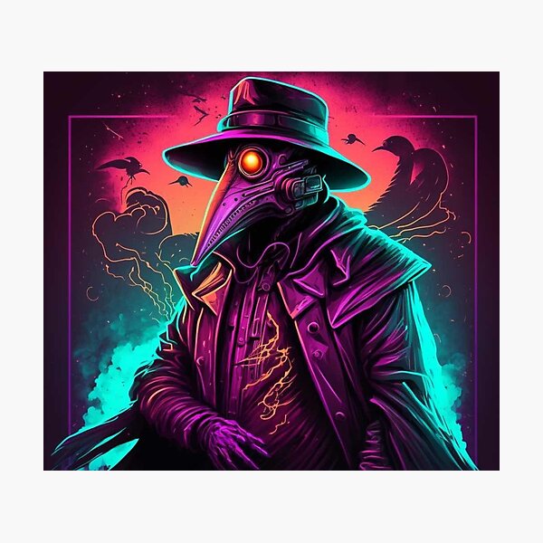 Item preview, Steampunk Doctor: A Black Plaque with a Steam Punk Design designed and sold by AkoSiEss.