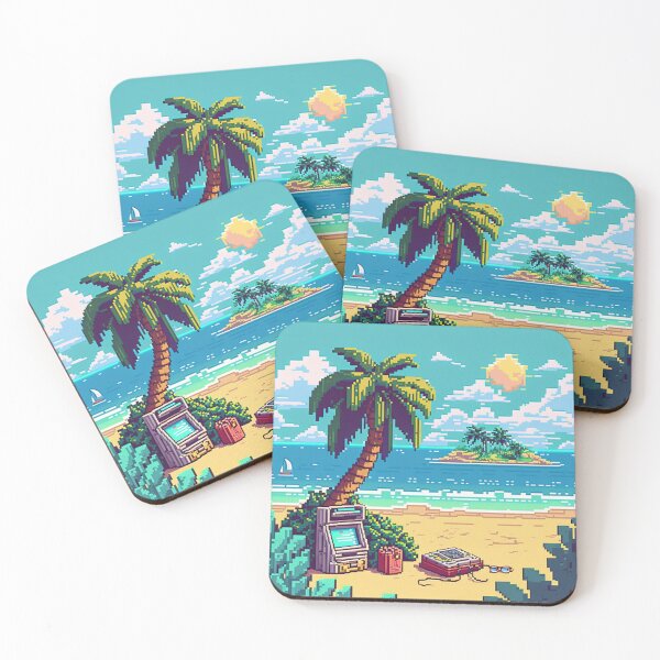 Item preview, 4 seasons in 4-bit designed and sold by GabrielMadrasse.