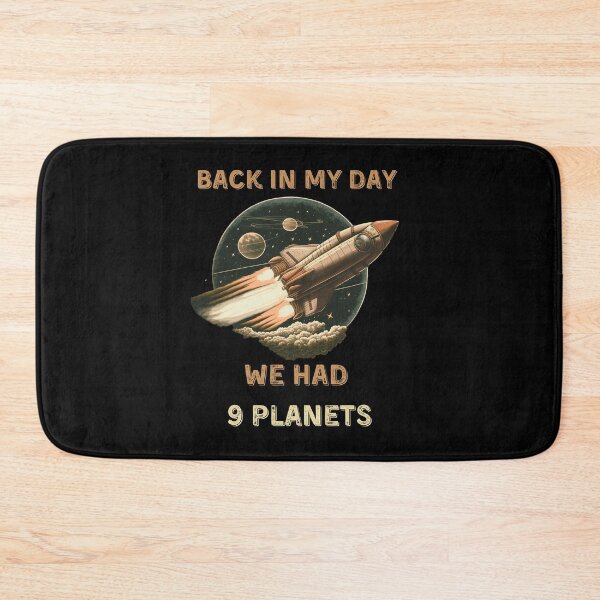 Item preview, Back in my day, we had 9 planets - Vintage Design designed and sold by Cr4ftyCreations.
