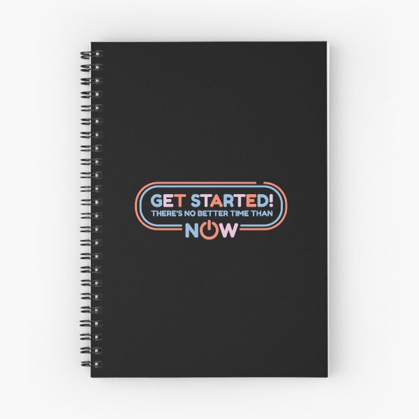 Item preview, Get Started! There's No Better Time Than Now designed and sold by Andantino.