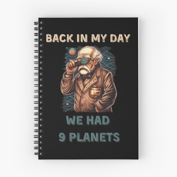 Item preview, Back in my day, we had 9 planets - Vintage Design designed and sold by Cr4ftyCreations.