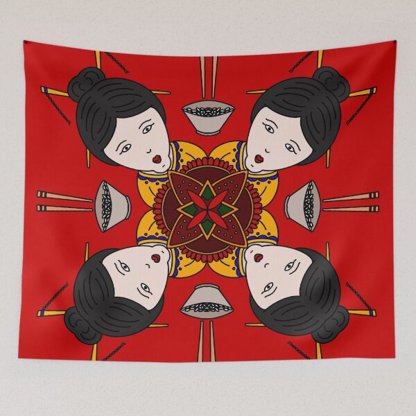 Item preview, Asian ladies  designed and sold by Prinia.
