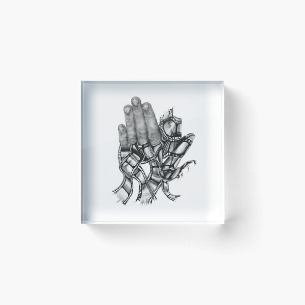 Item preview, Finger-Print | Surreal Movie Art Poster Canvas Print designed and sold by Surreal-Acres.