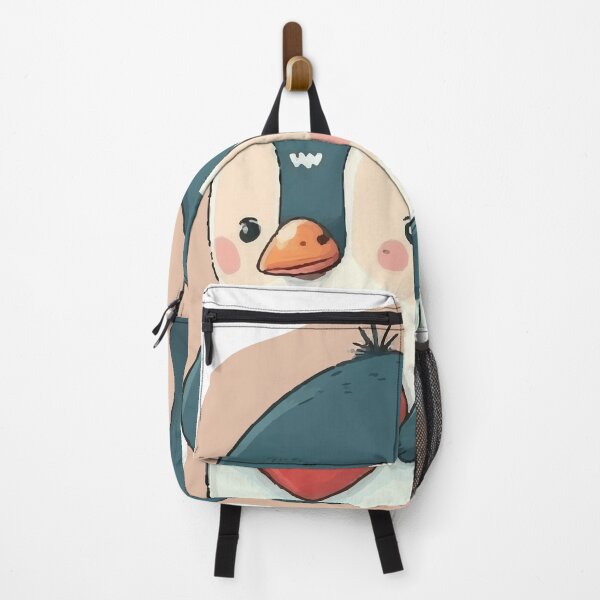 Item preview, Fluffy Penguin Holding Heart - A Unique and Meaningful Valentine's Day Gift designed and sold by pocketgraphic.