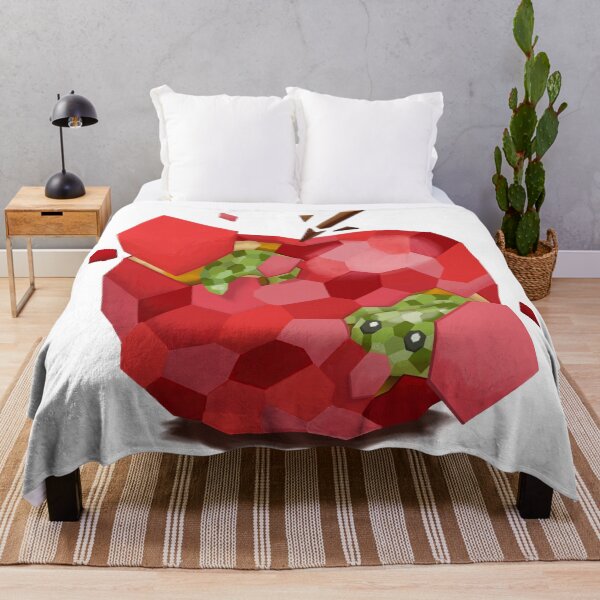 Item preview, Red apple worm. designed and sold by DreamySheeep.