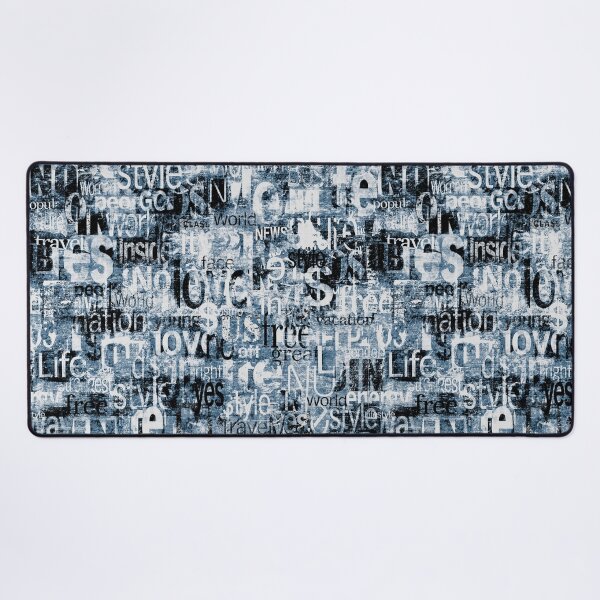 Item preview, Abstract grunge urban geometric chaotic collage with words and letters designed and sold by olgersart.
