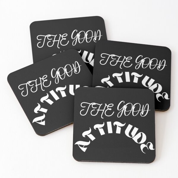 Item preview, THE GOOD ATTITUDE BLACK designed and sold by 2brothersgoods.
