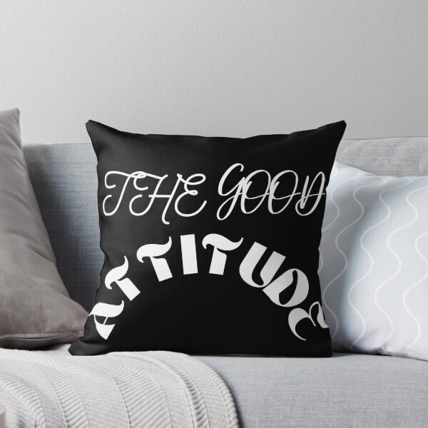 Item preview, THE GOOD ATTITUDE BLACK designed and sold by 2brothersgoods.