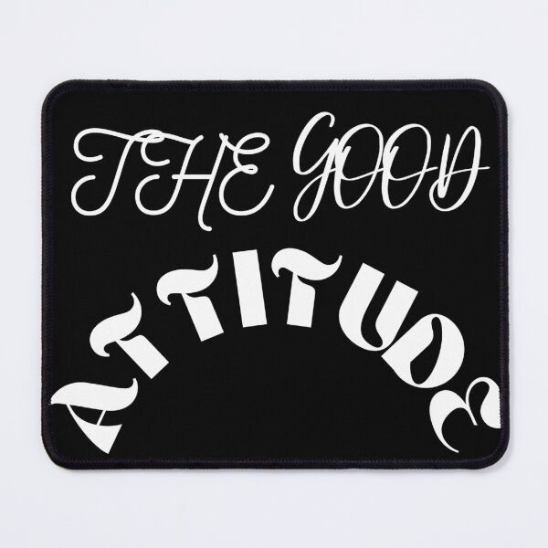 Item preview, THE GOOD ATTITUDE BLACK designed and sold by 2brothersgoods.
