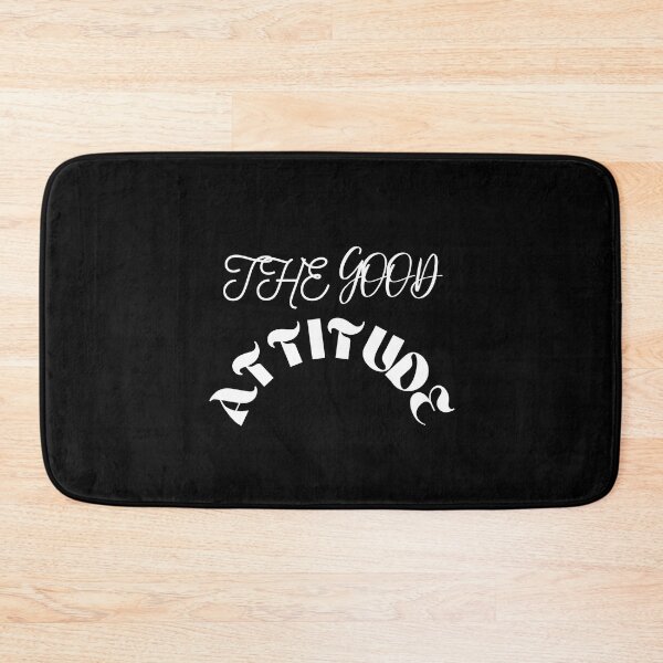 Item preview, THE GOOD ATTITUDE BLACK designed and sold by 2brothersgoods.