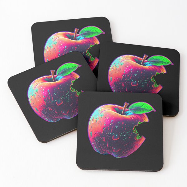 Item preview, Apple fruit sticker vivid color beautiful illustration designed and sold by Joyfulimaginery.