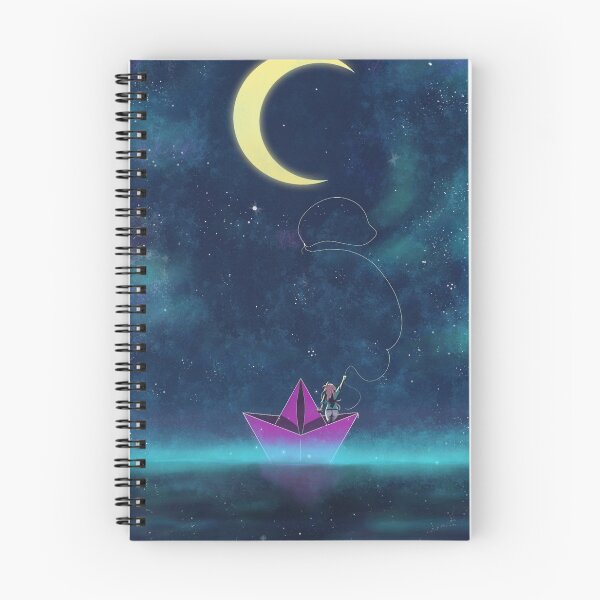 Item preview, The Man in the moon and the Paper Boat designed and sold by Savvypantz.