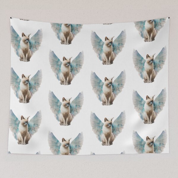 Item preview, Tonkinese cat angel in heaven 3 designed and sold by Christolamber.