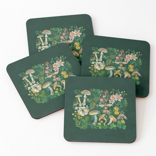 Item preview, Mushroom Dandelion Garden designed and sold by claramcallister.