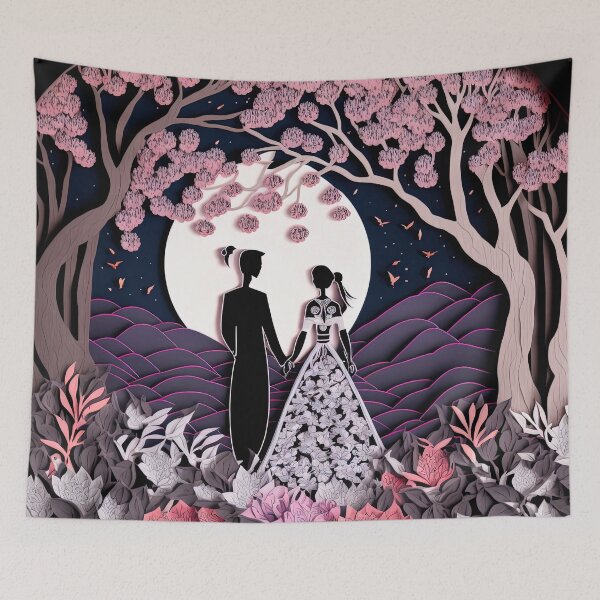 Item preview, Lunar Moon Scene designed and sold by Juliascutecornr.